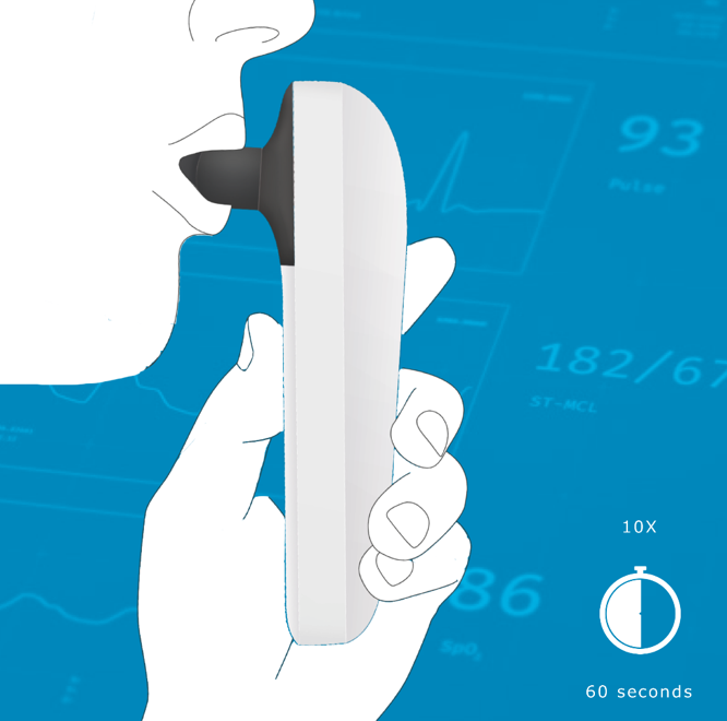 A prototype of a handheld, connected multi-sensor device for rapid vital-sign capture